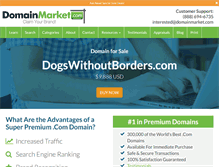 Tablet Screenshot of dogswithoutborders.com